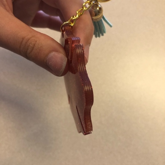 Handmade Fire Badge Keychain - Picture 3 of 6